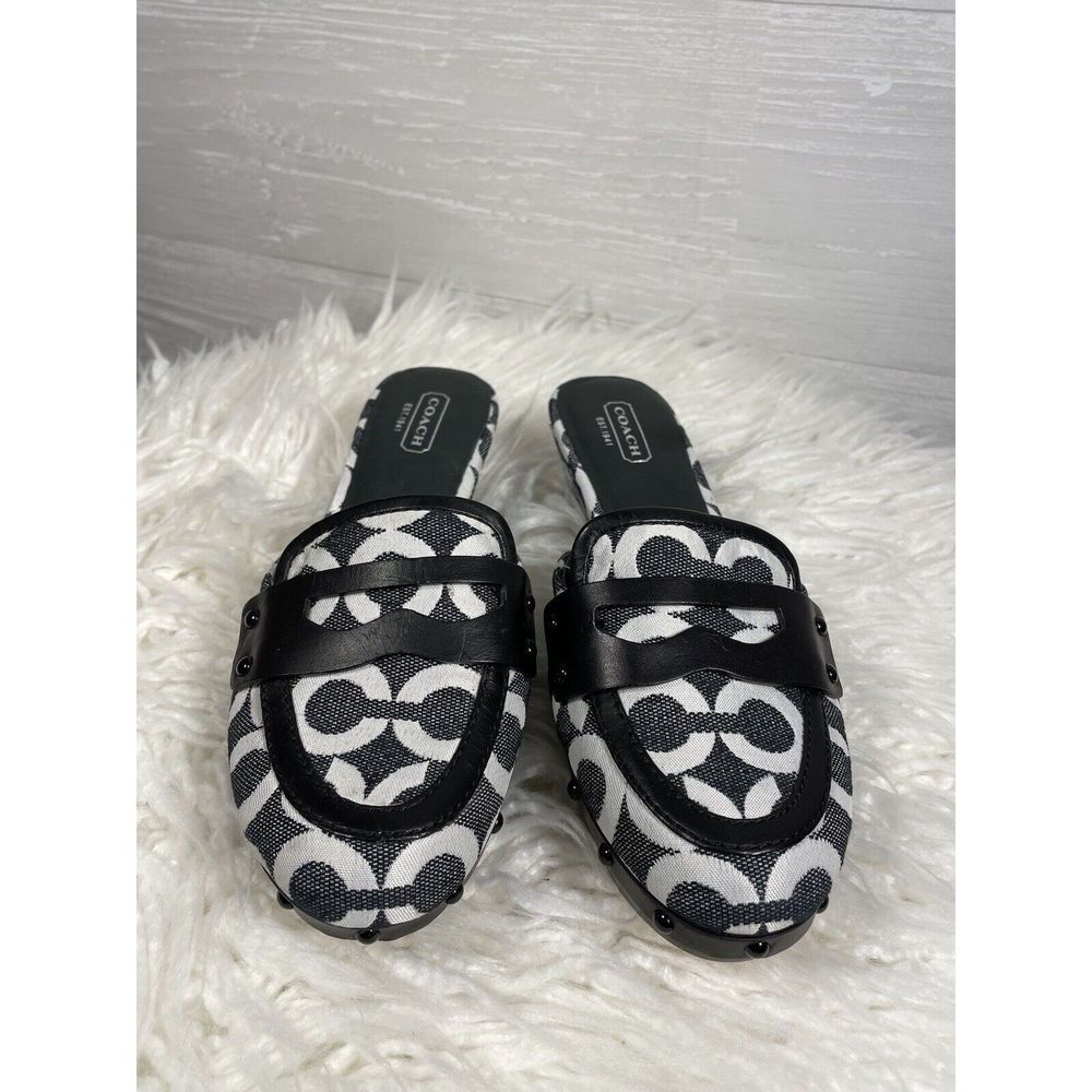Coach Lani Slide On Heels - Size 6B - Great Condition - Picture 2 of 10